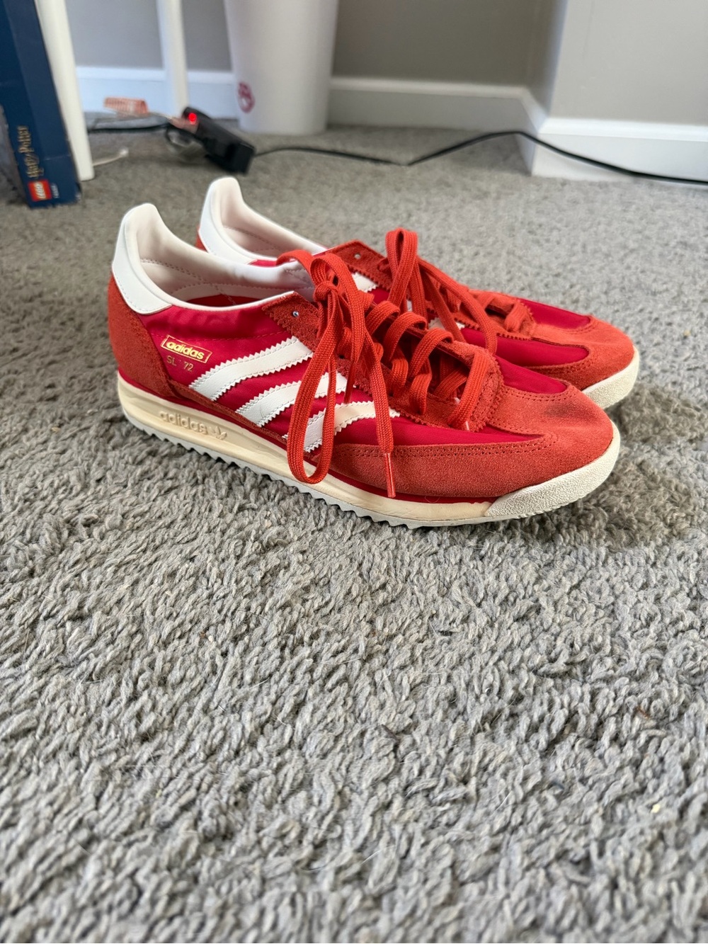 adidas SL 72 Women’s Red & White Retro Sneaker